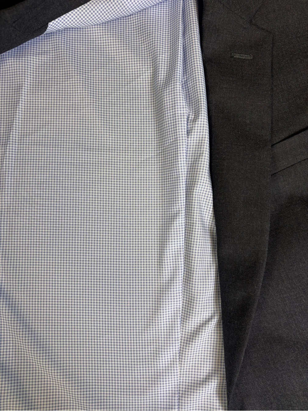 Beautiful Egara 38 Long Blazer Grey Slim Fit Like New Made in Ethiopia - Picture 9 of 12